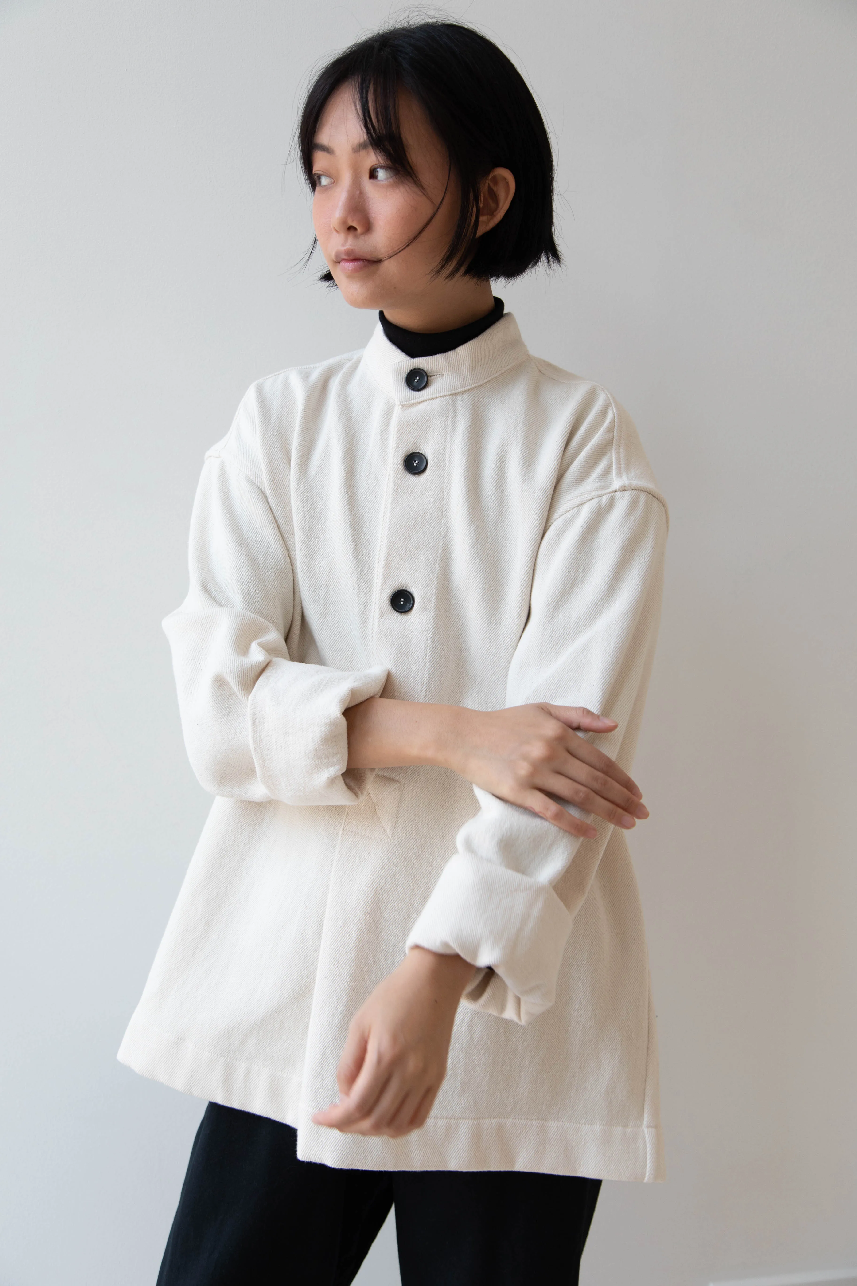 Cawley Pullover in Ecru