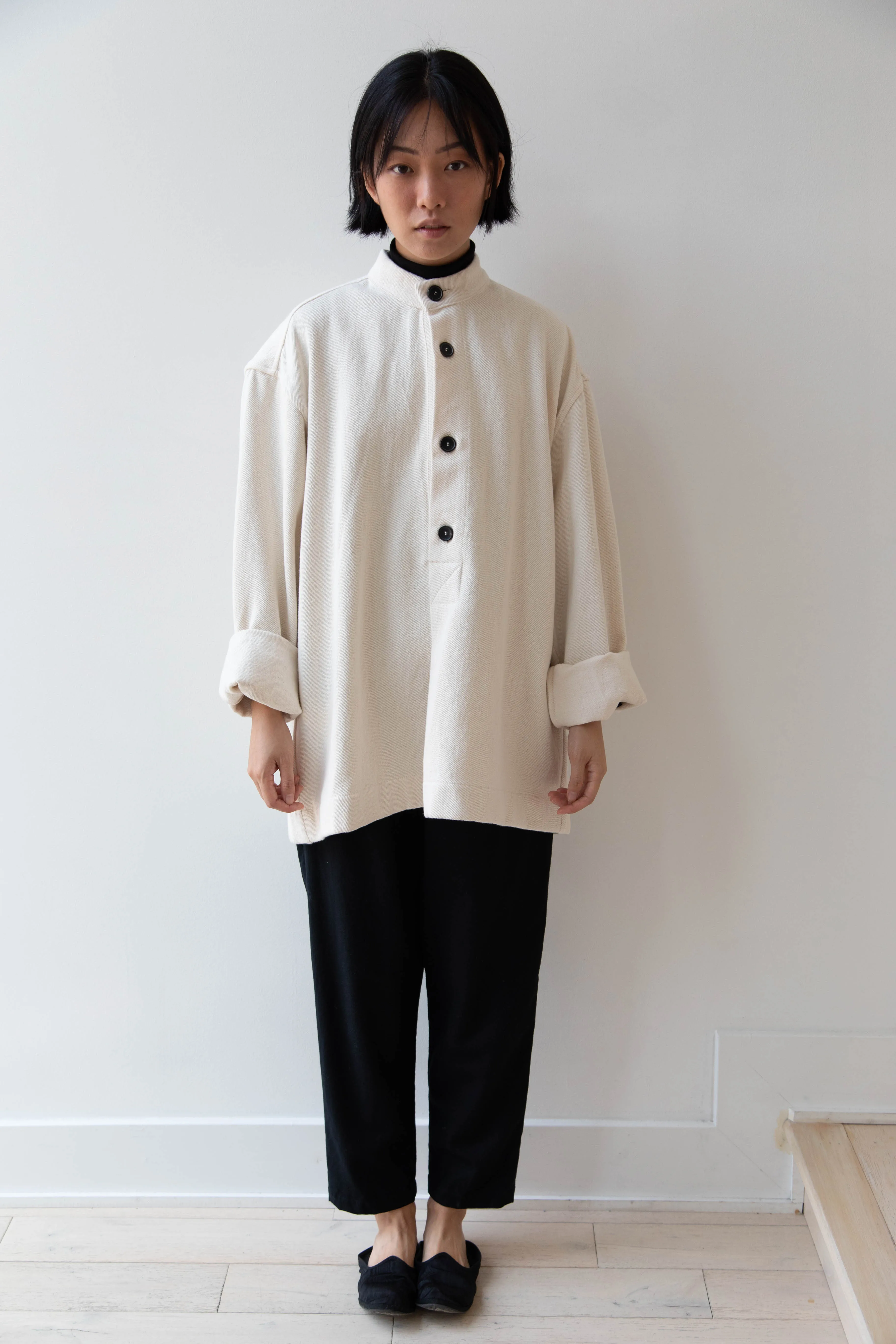 Cawley Pullover in Ecru