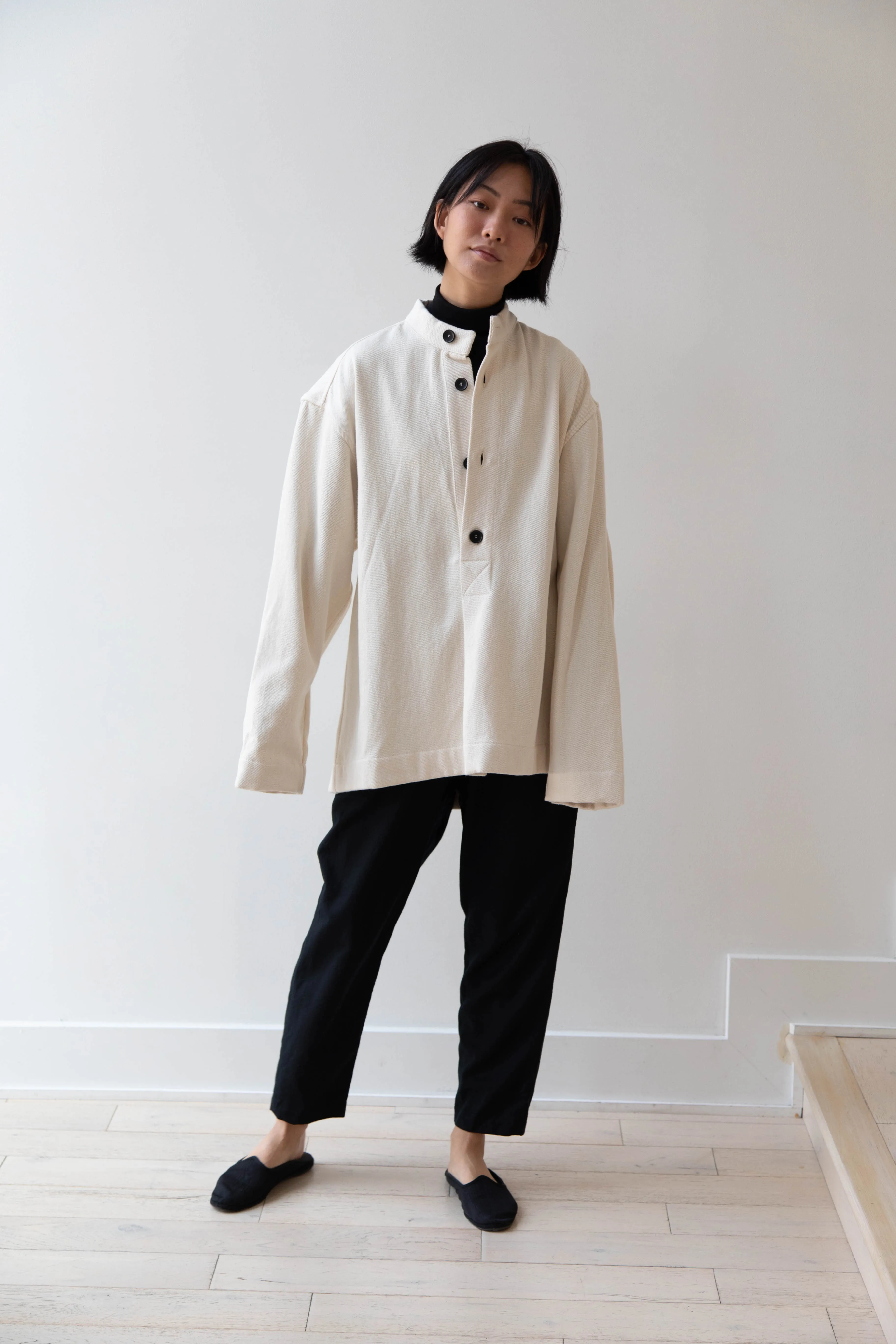 Cawley Pullover in Ecru