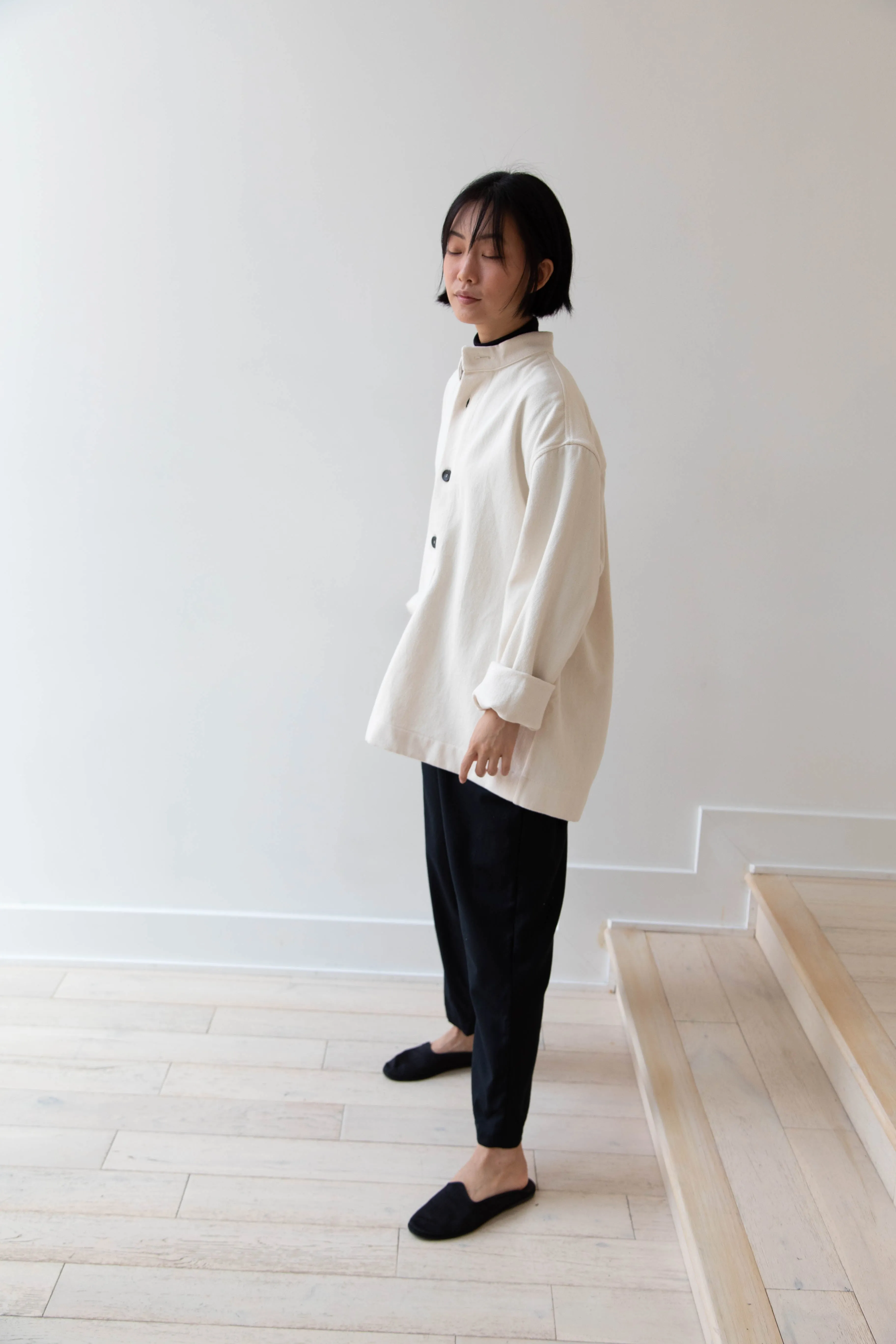 Cawley Pullover in Ecru
