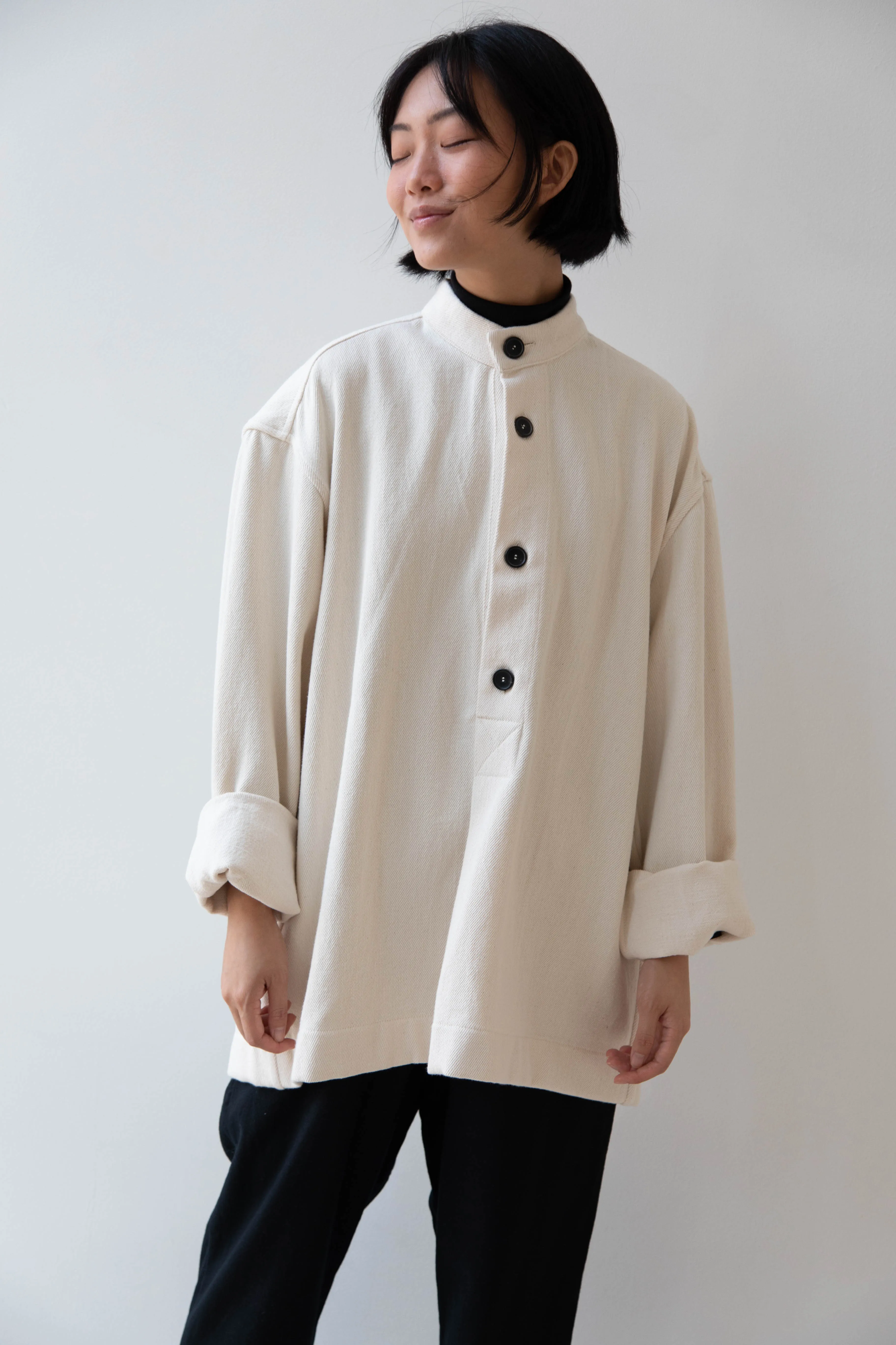 Cawley Pullover in Ecru