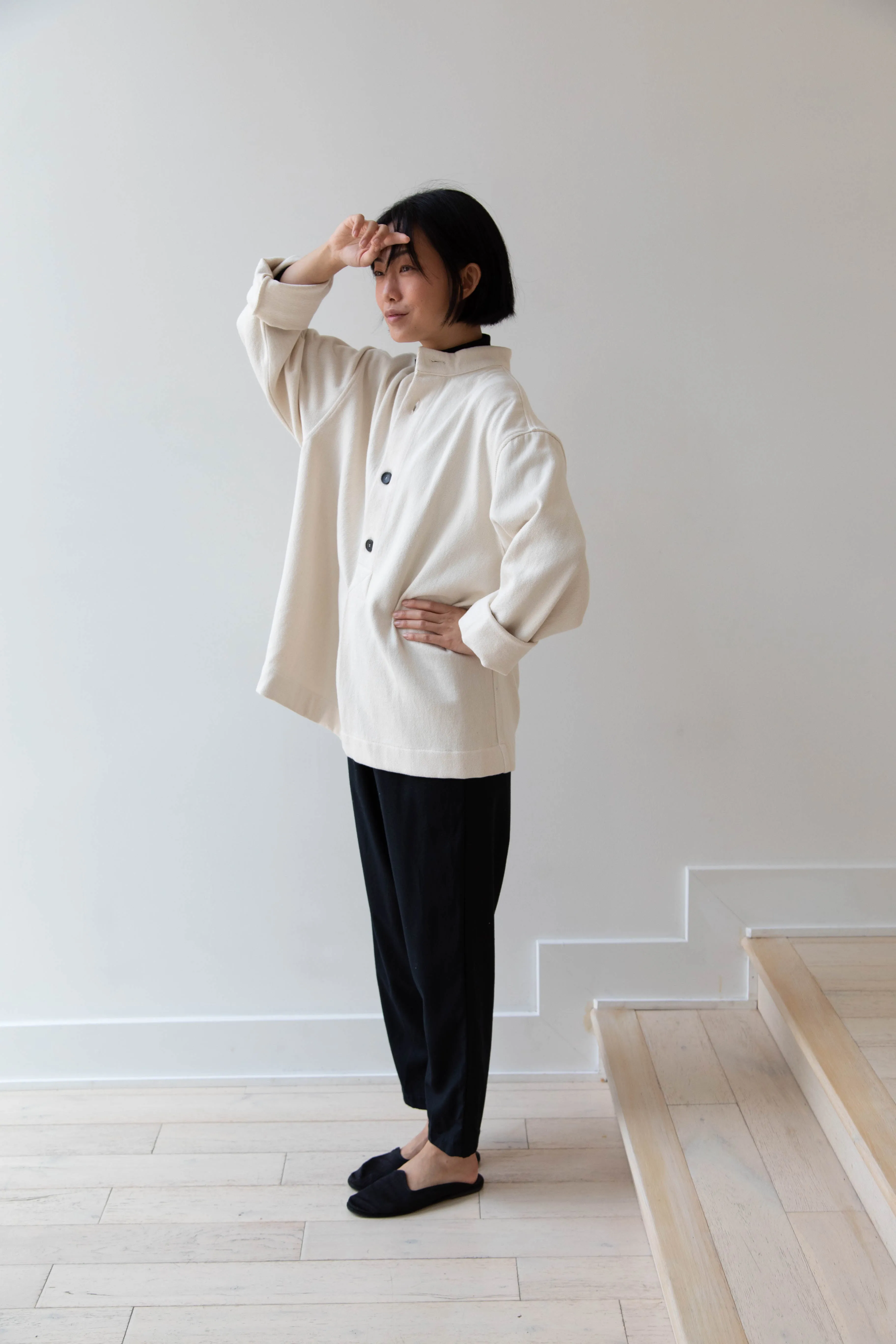 Cawley Pullover in Ecru