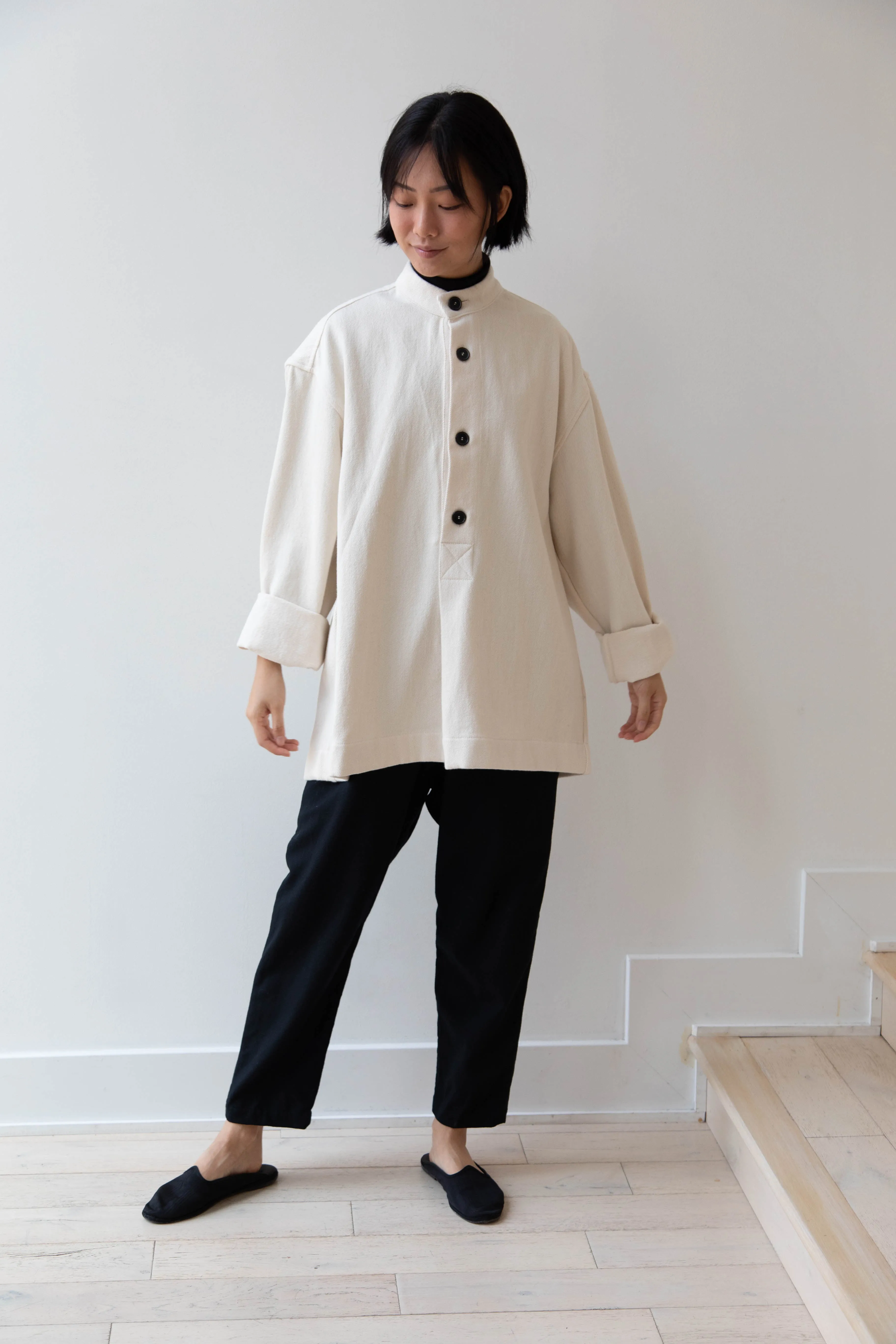 Cawley Pullover in Ecru