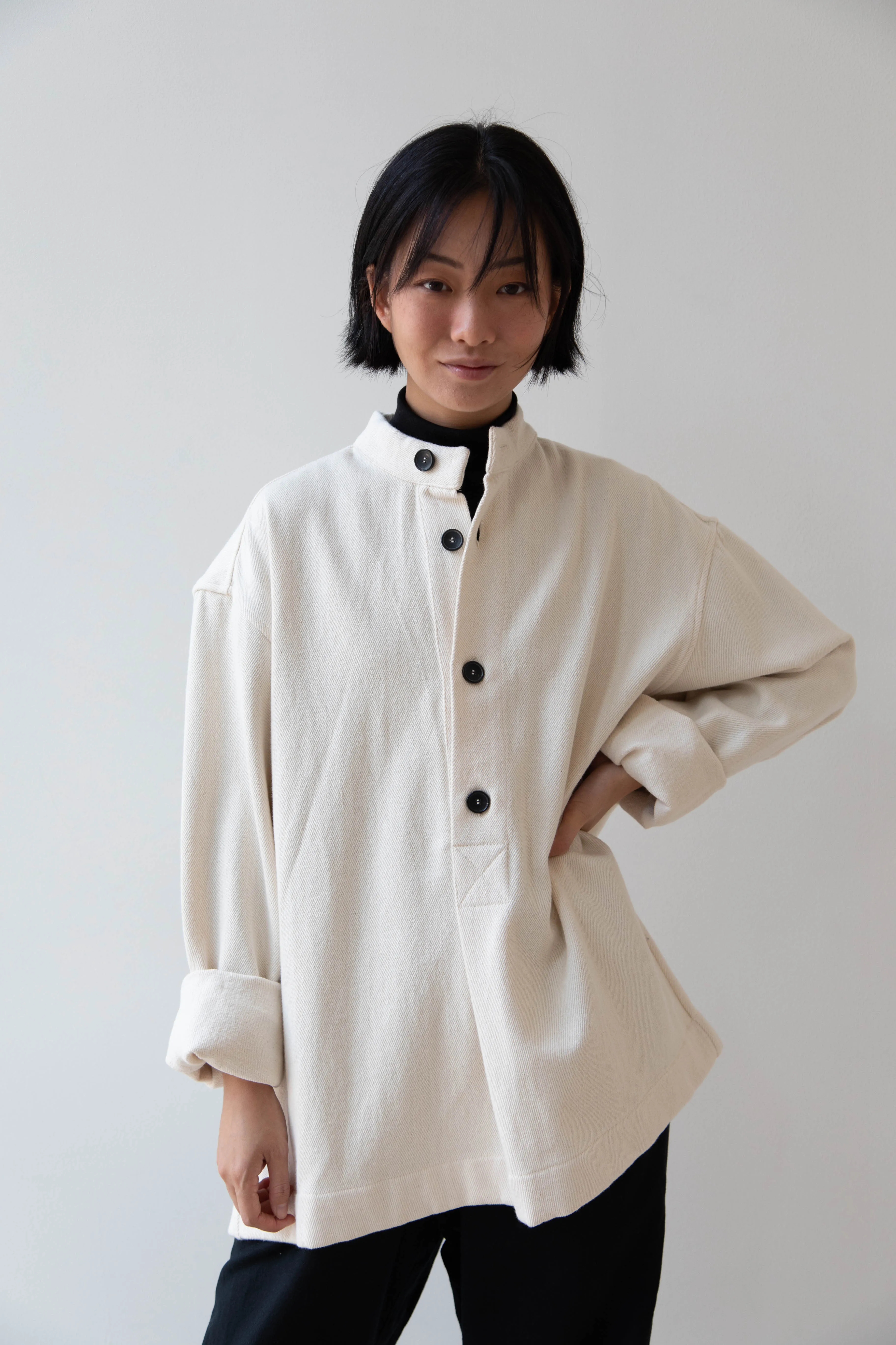 Cawley Pullover in Ecru