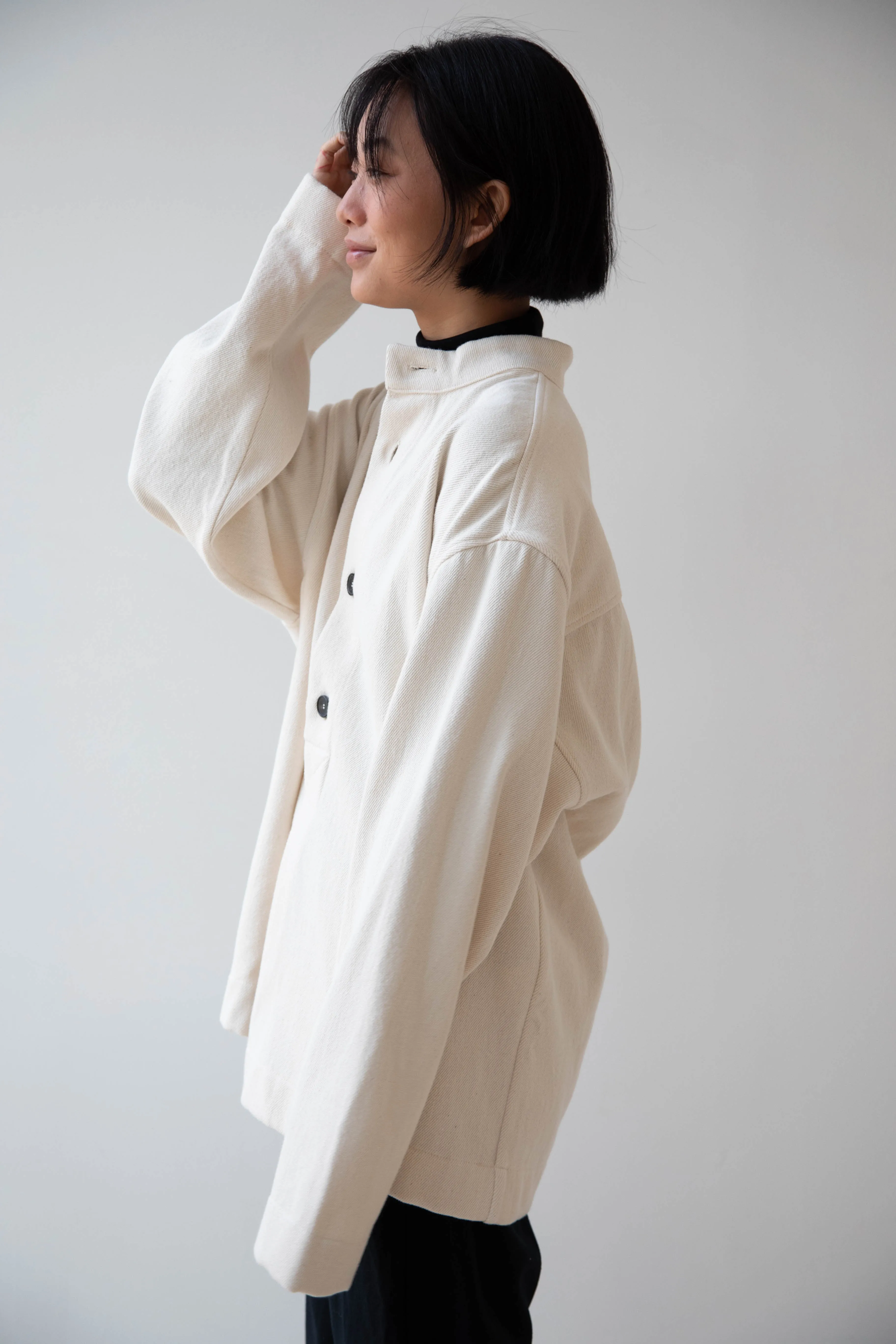 Cawley Pullover in Ecru