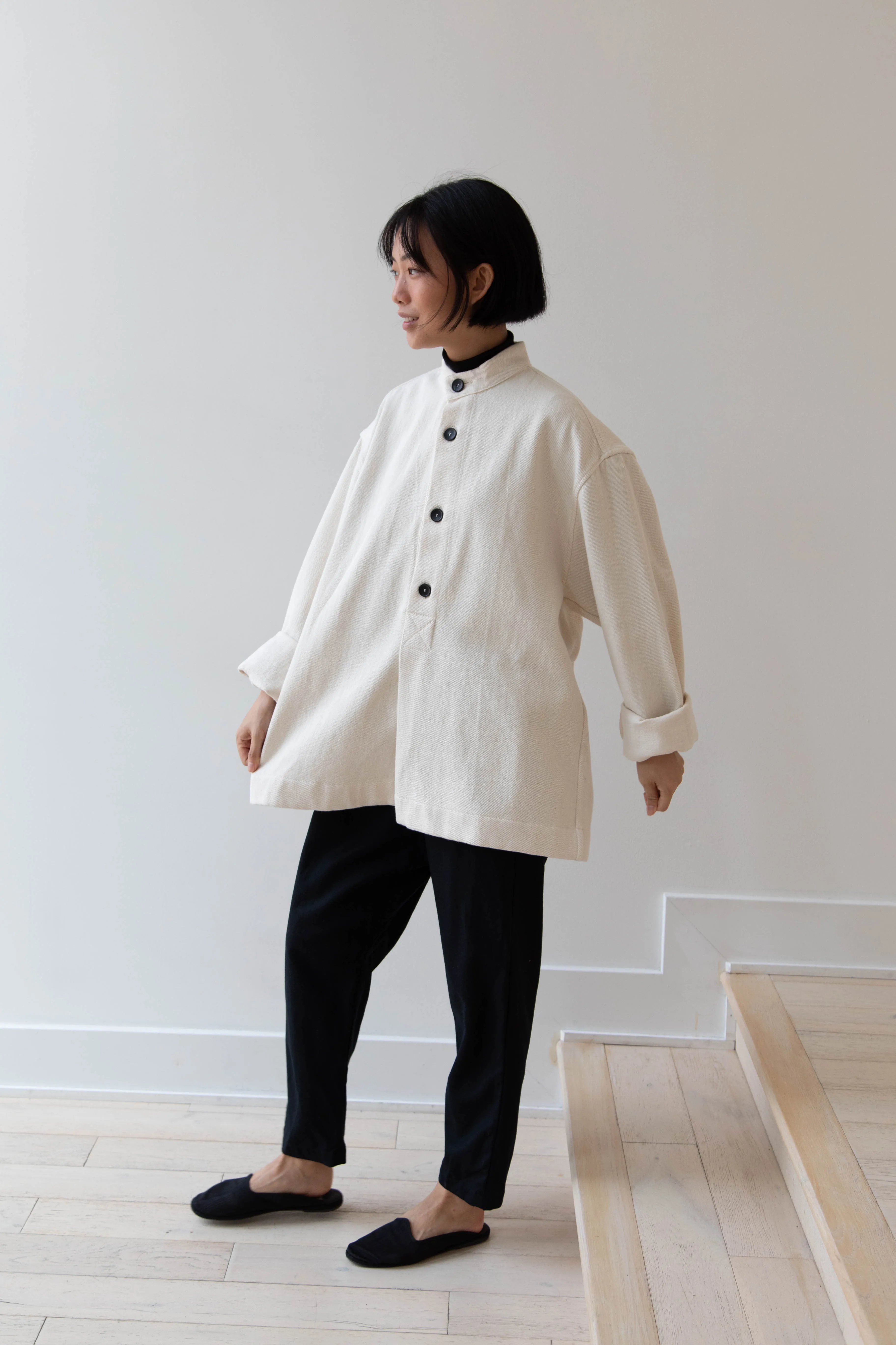 Cawley Pullover in Ecru