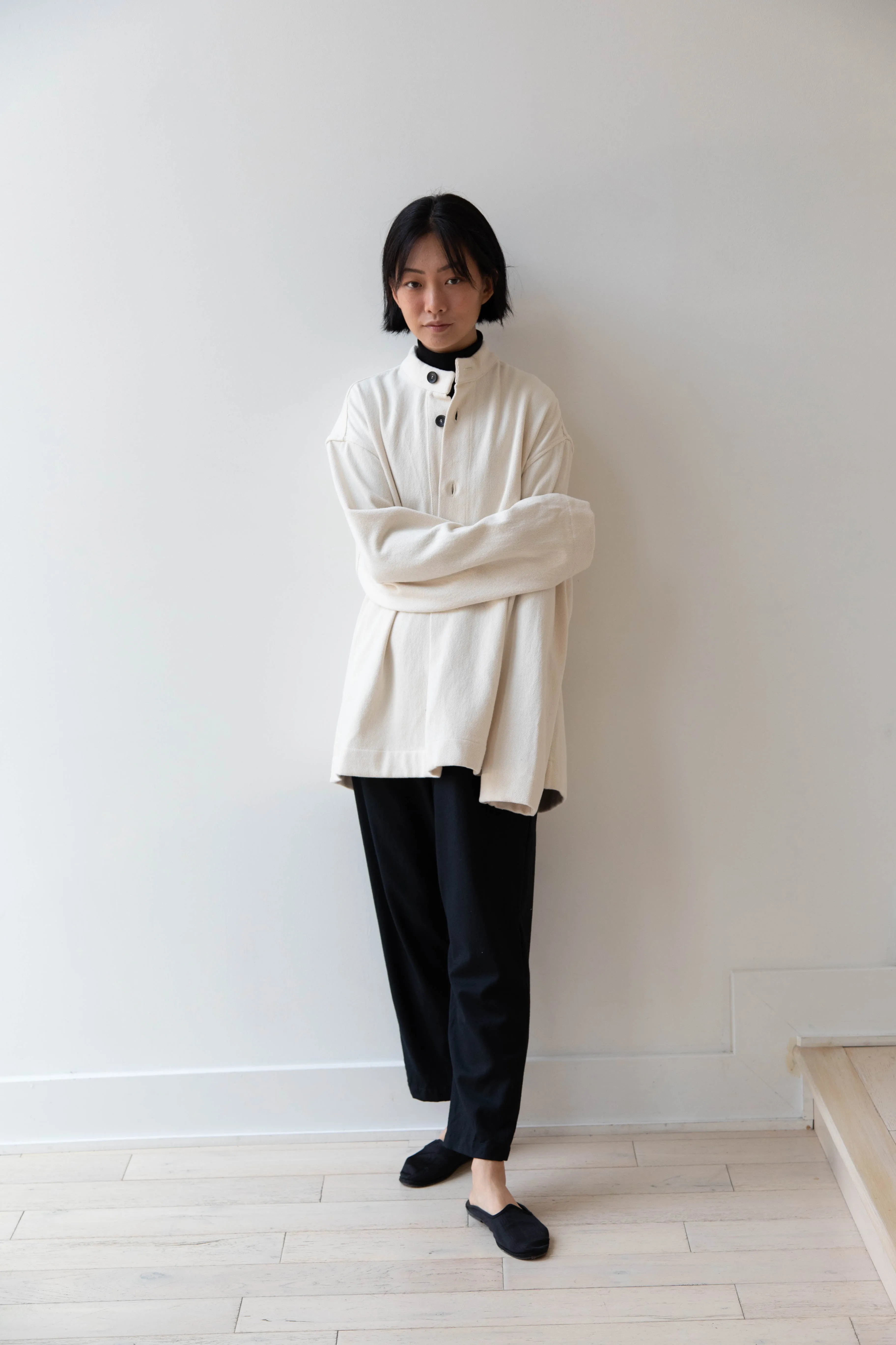 Cawley Pullover in Ecru
