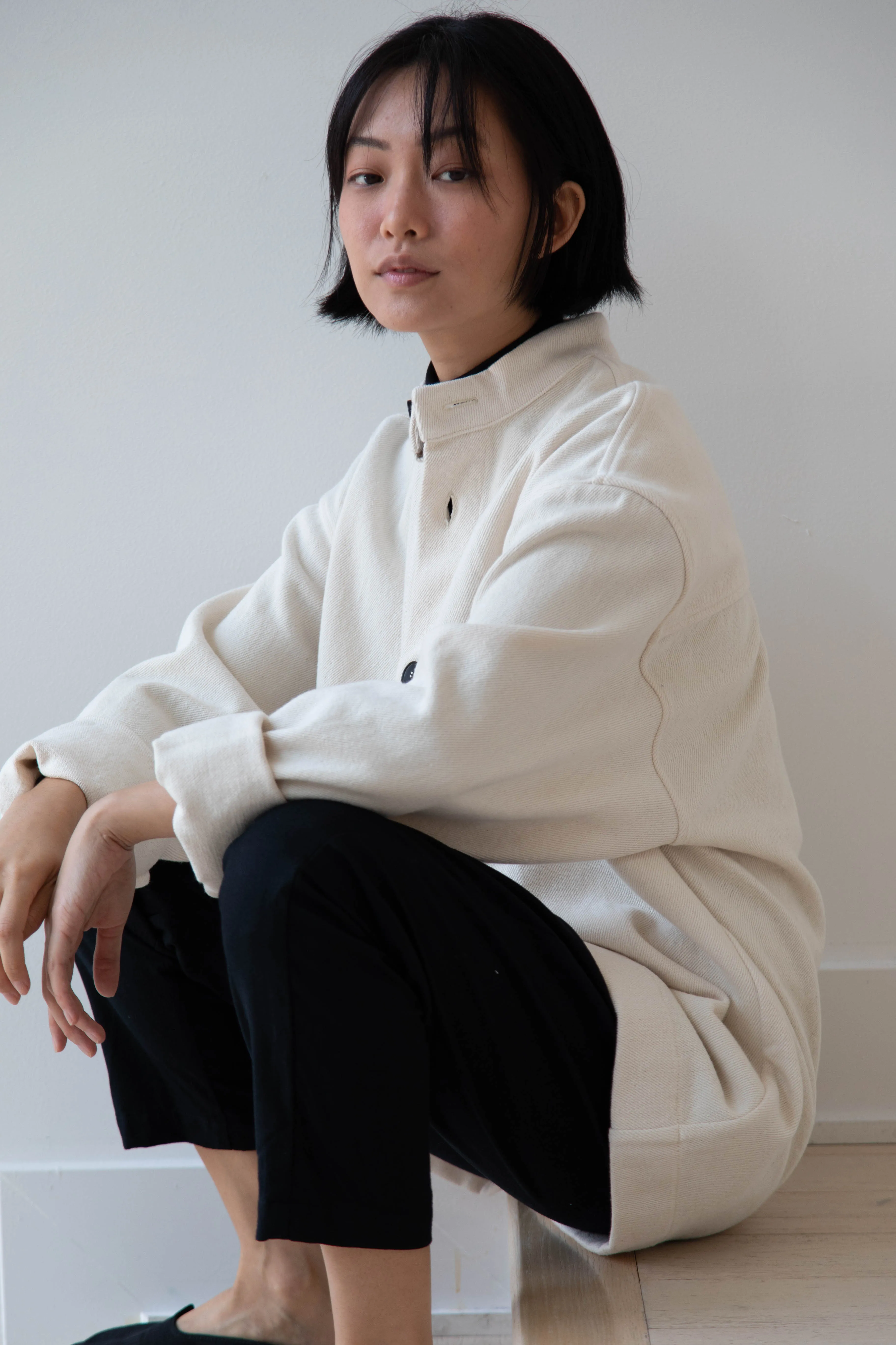 Cawley Pullover in Ecru