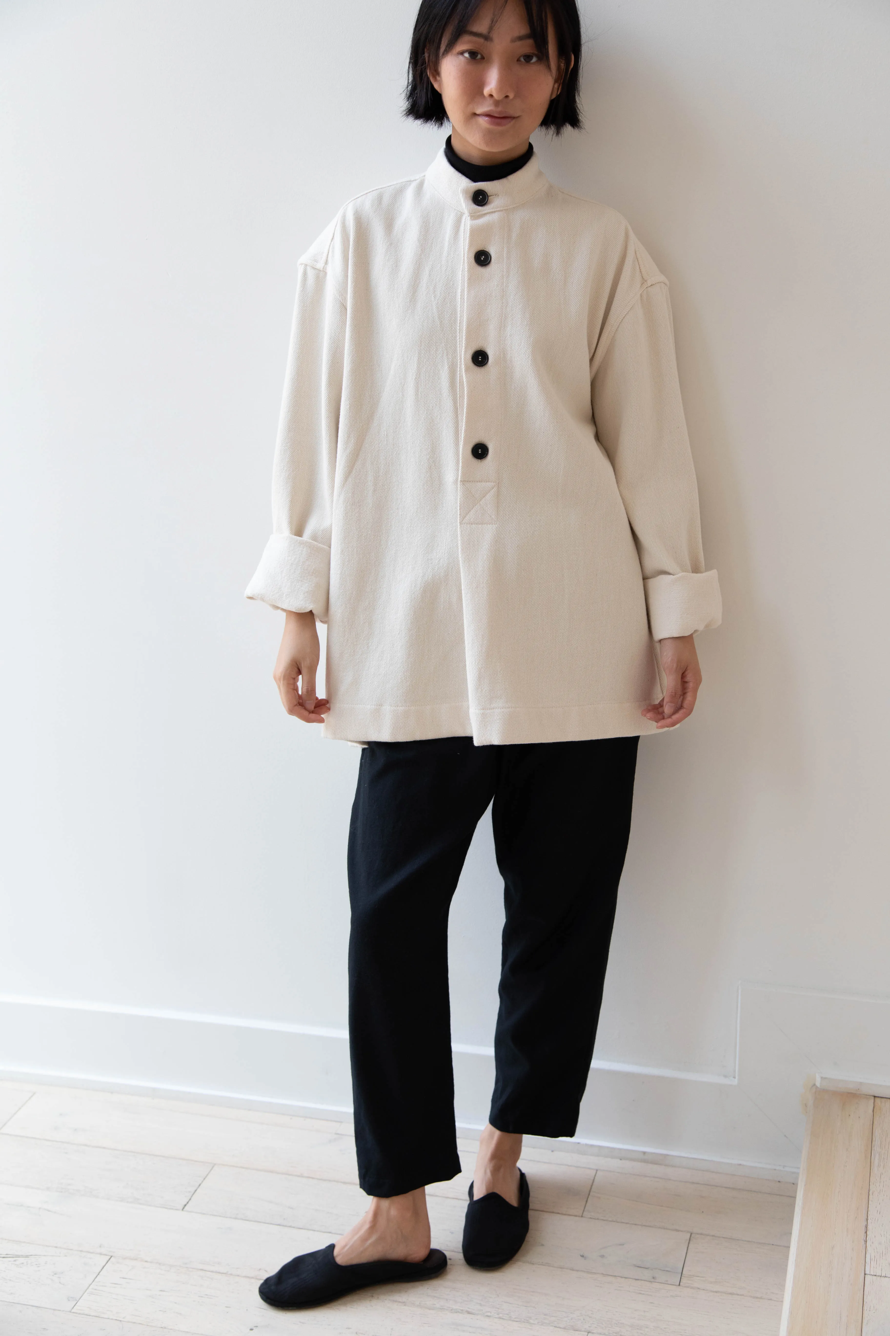 Cawley Pullover in Ecru