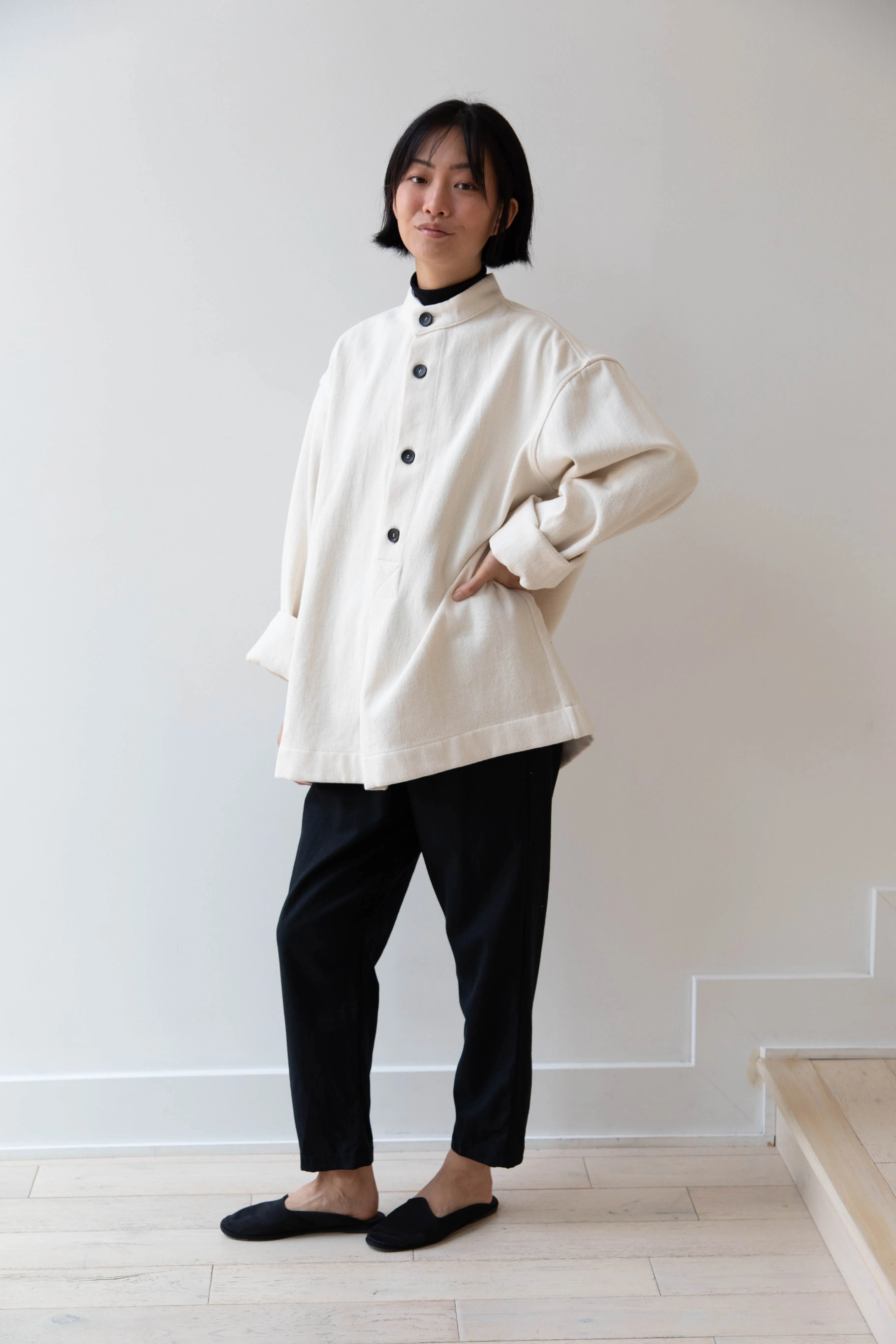 Cawley Pullover in Ecru