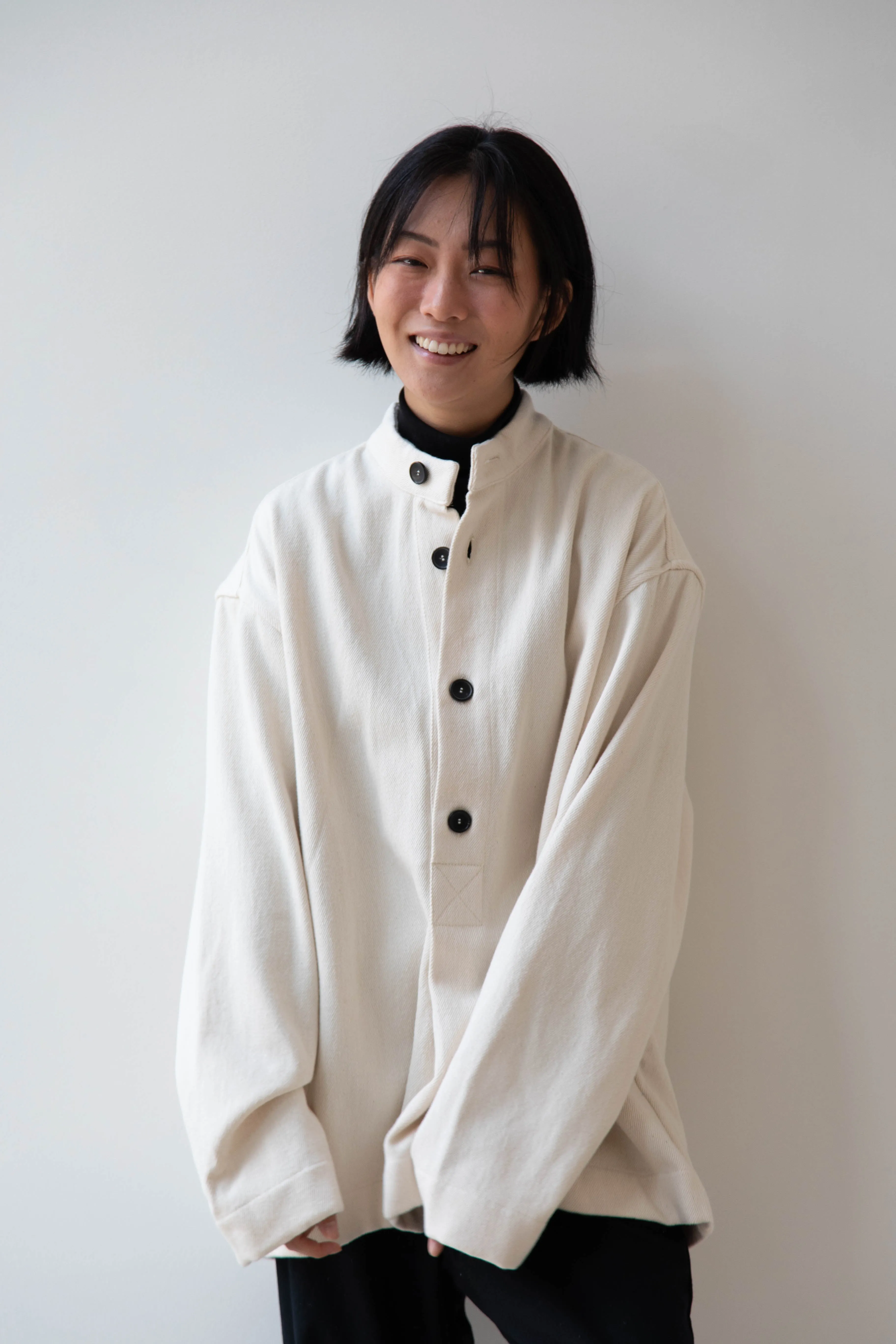 Cawley Pullover in Ecru