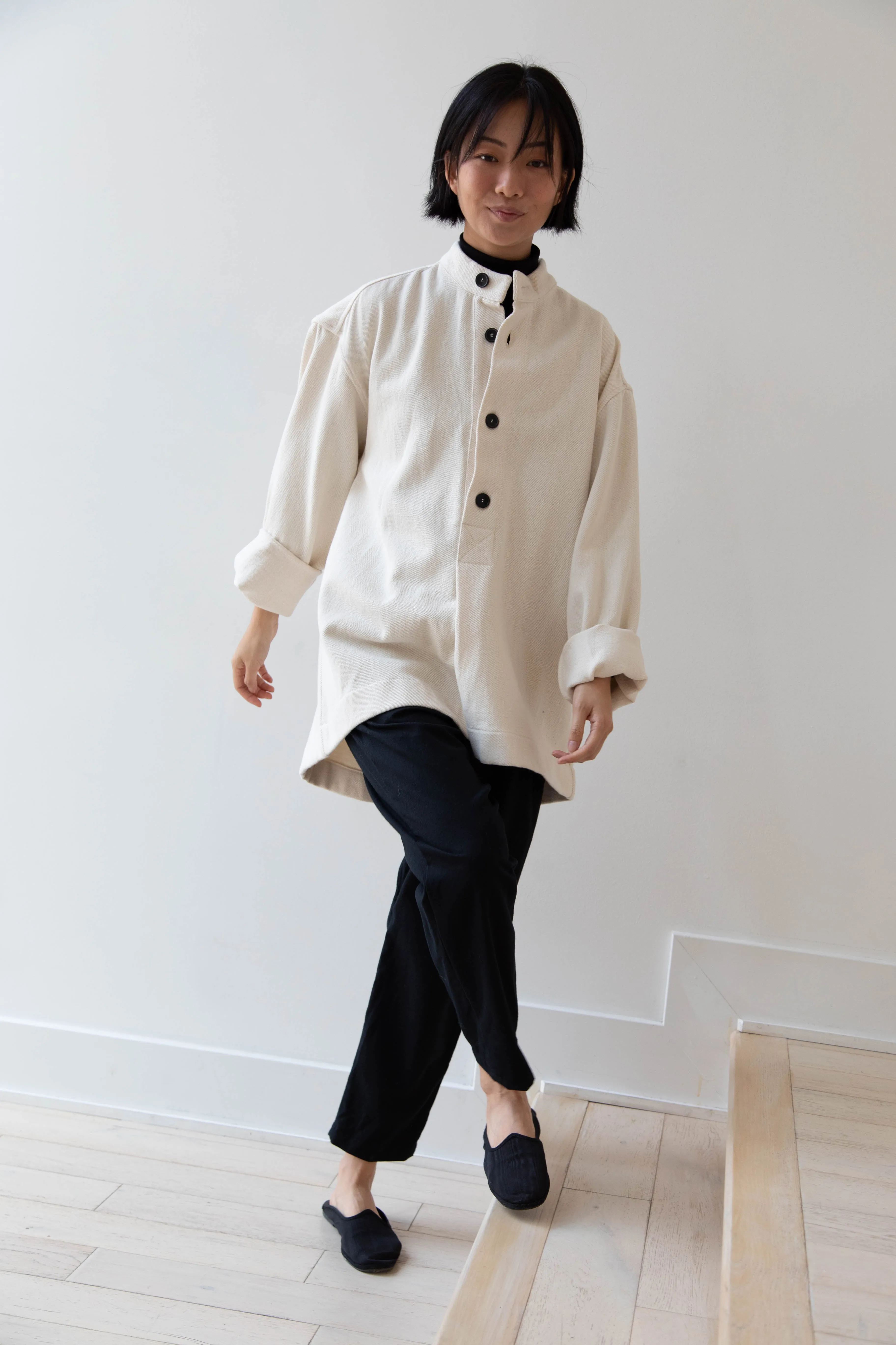 Cawley Pullover in Ecru