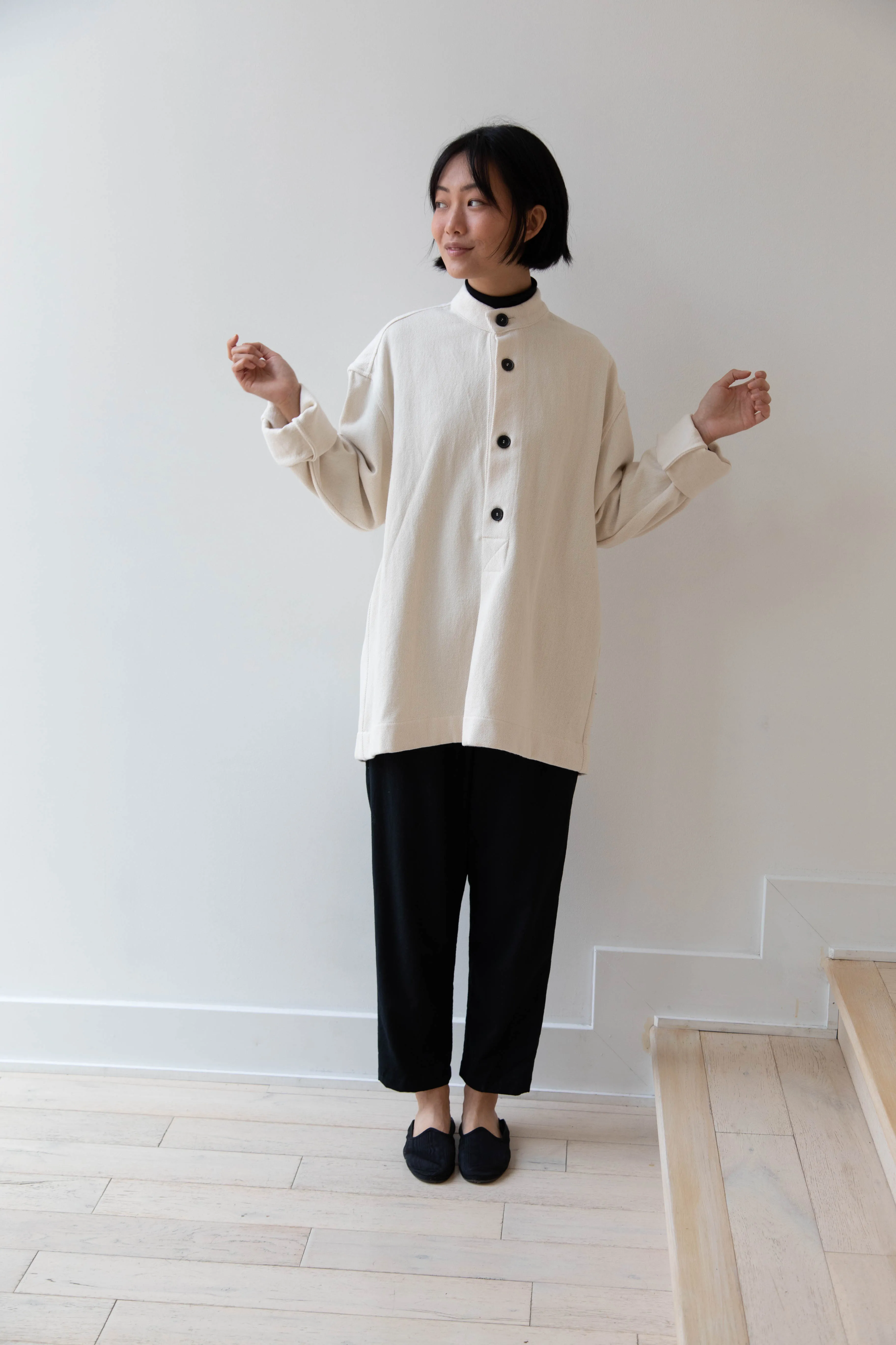 Cawley Pullover in Ecru