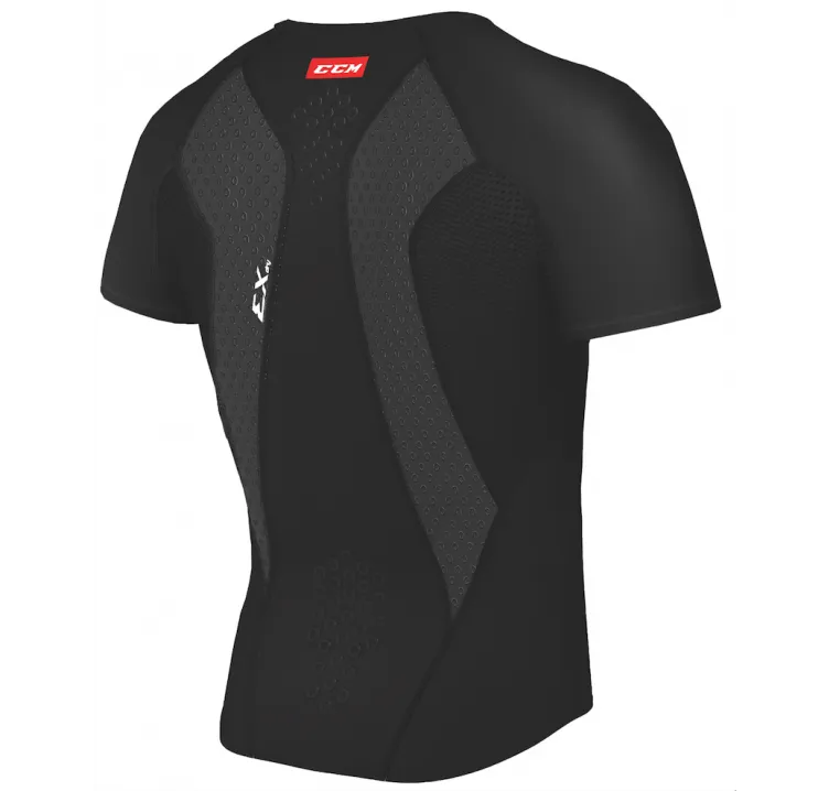 CCM Short-Sleeve Performance Compression Top Junior