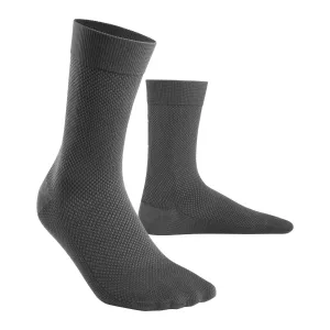 CEP | Allday Mid Cut Compression Socks | Men's | Grey