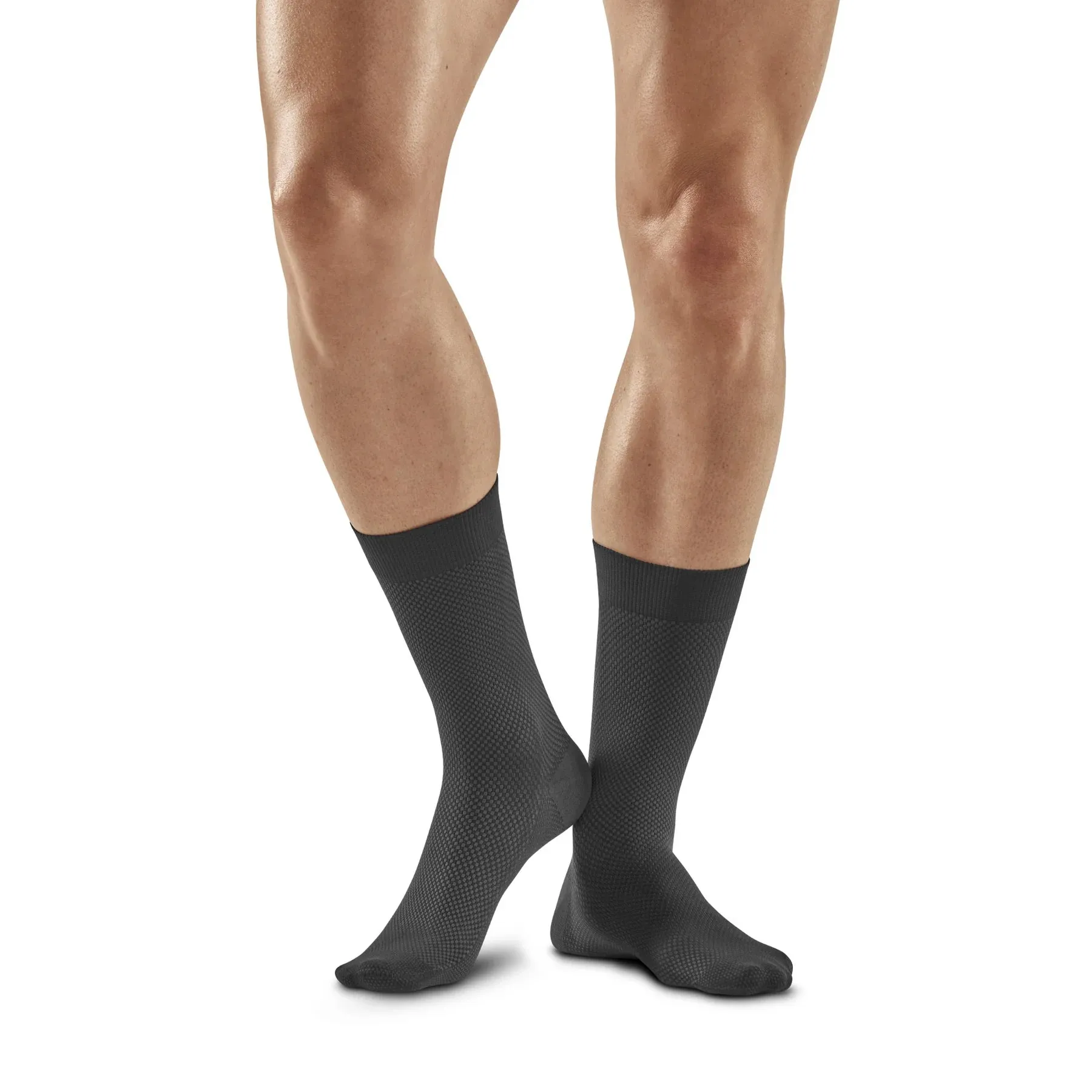 CEP | Allday Mid Cut Compression Socks | Men's | Grey