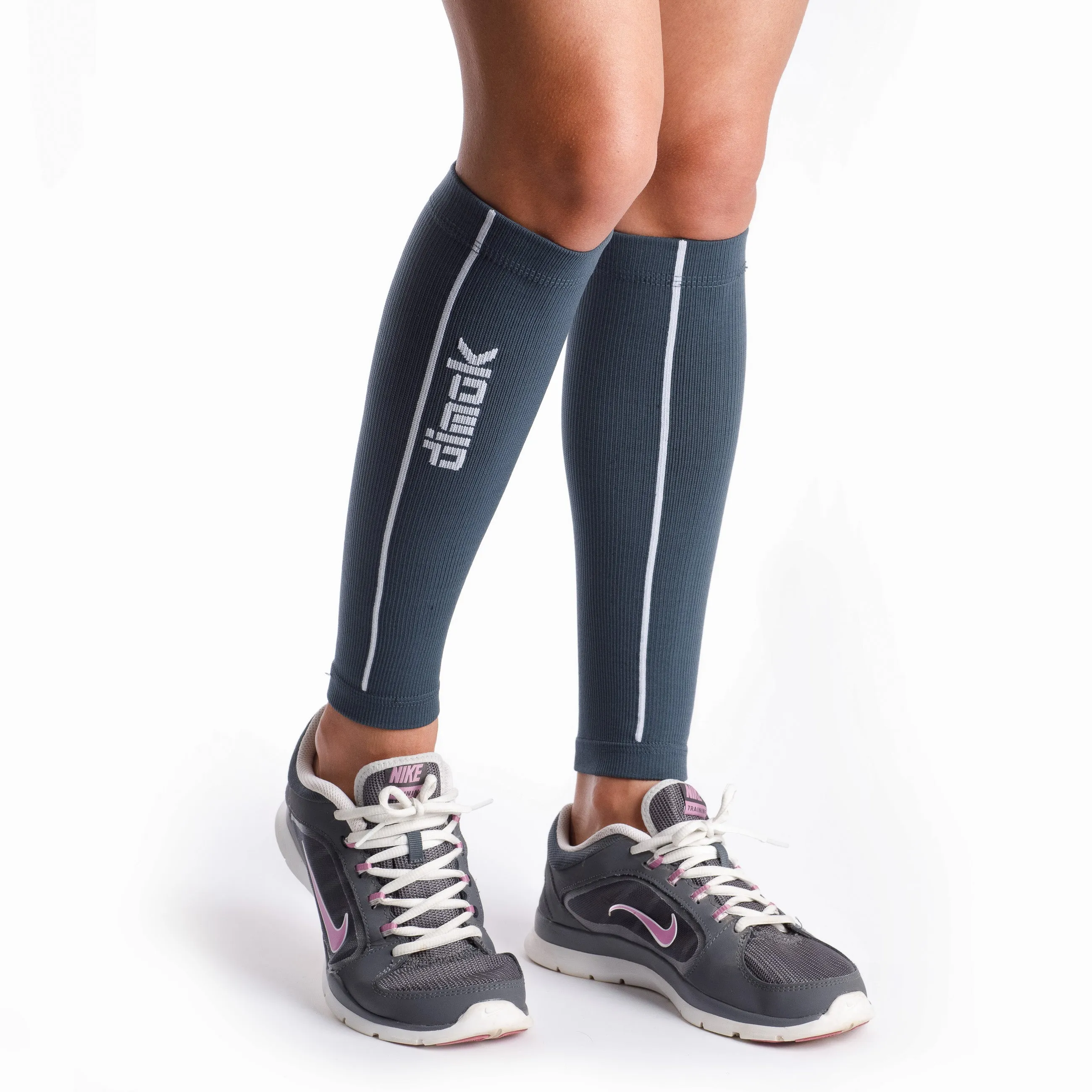 Colorful Graduated Calf Compression Sleeves Calf Support Footless Socks