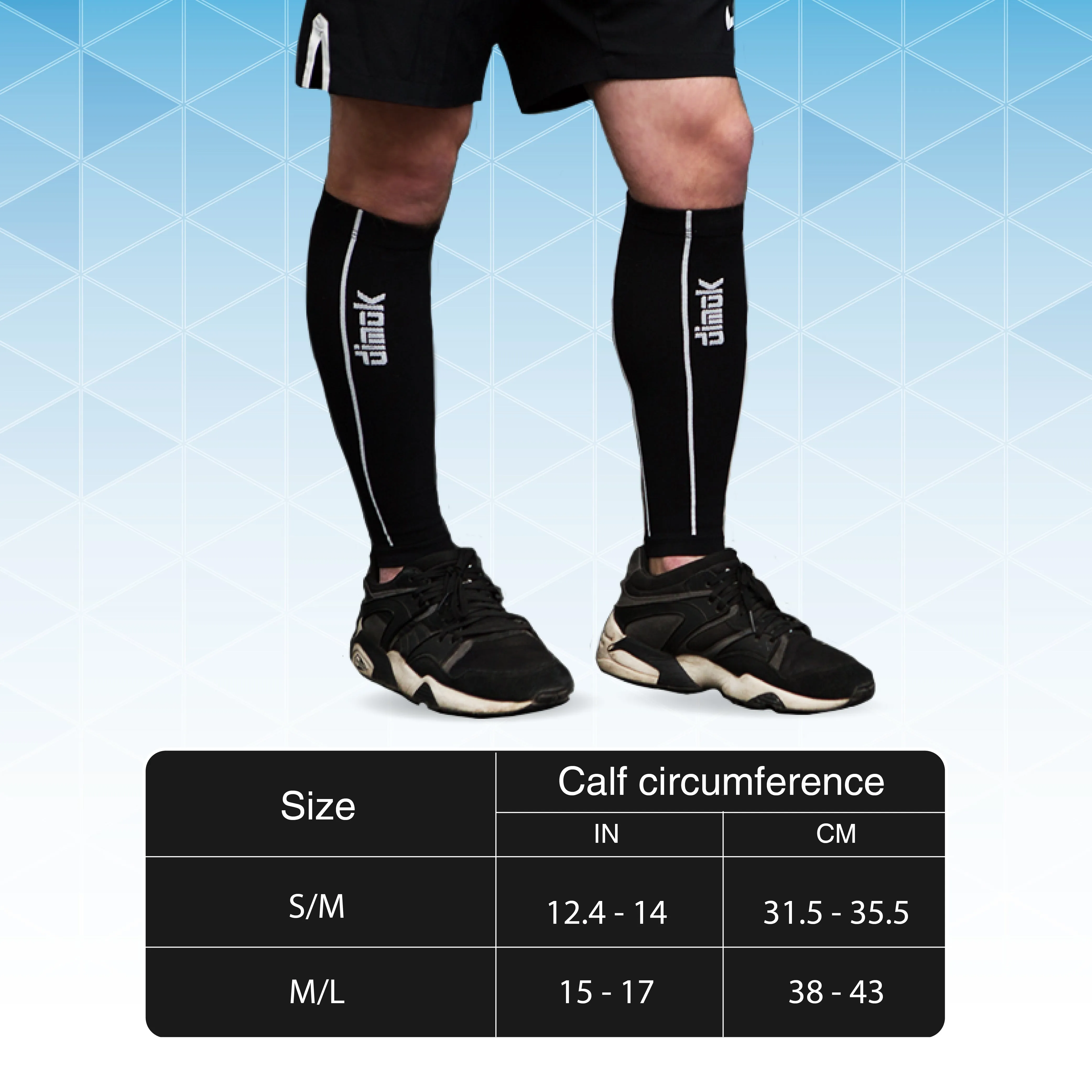 Colorful Graduated Calf Compression Sleeves Calf Support Footless Socks