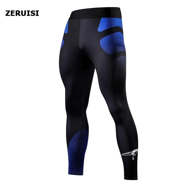 Compression Pants Running Pants Men Training Fitness Sports Sportswear Leggings Gym Jogging Pants Male Yoga Bottoms