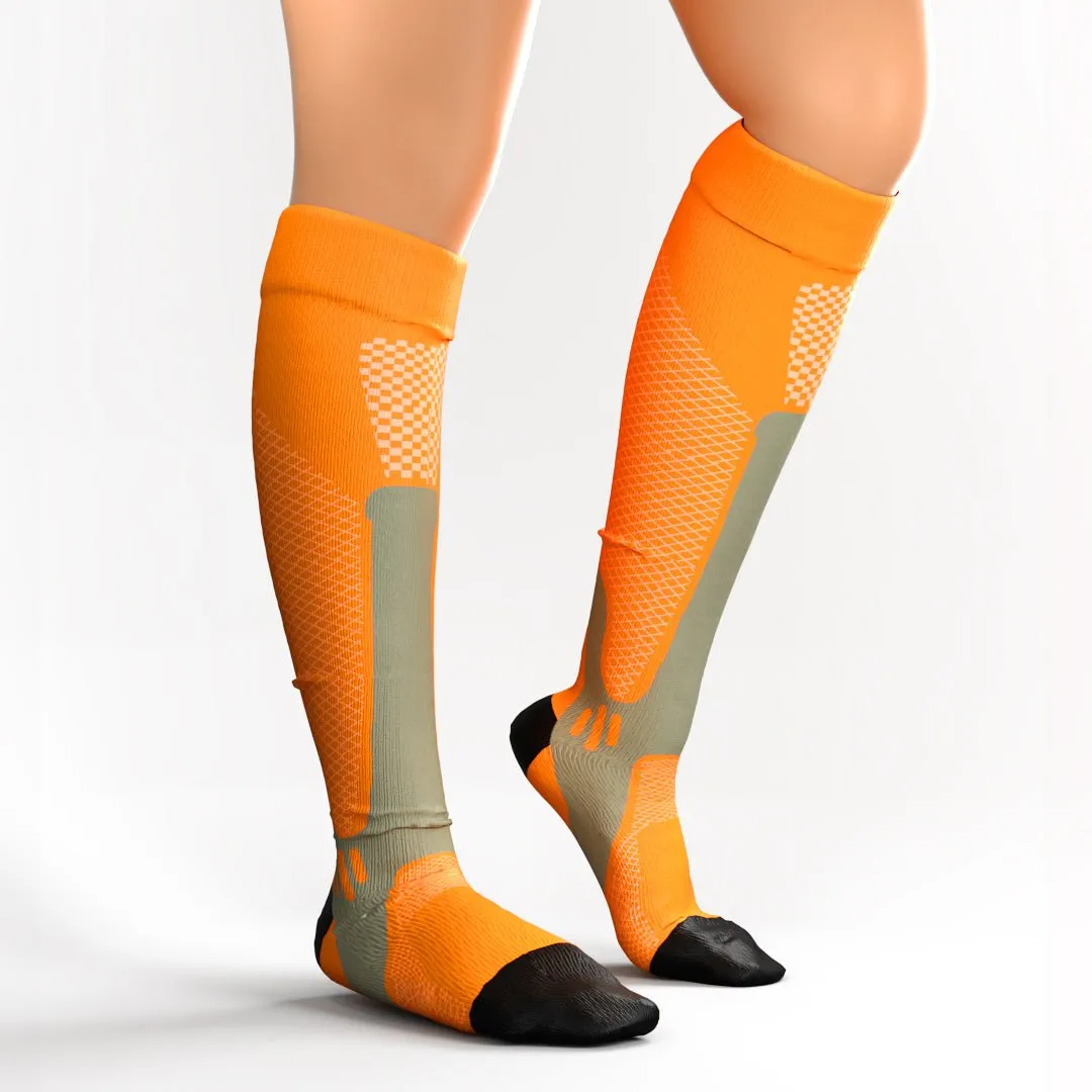 Compression Socks - Orange