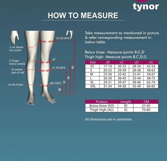 Compression Stockings Class 2 (22 - 32 mmHg)