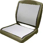 COOL RIDE FOLDING PLASTIC SEAT W/MESH PANELS