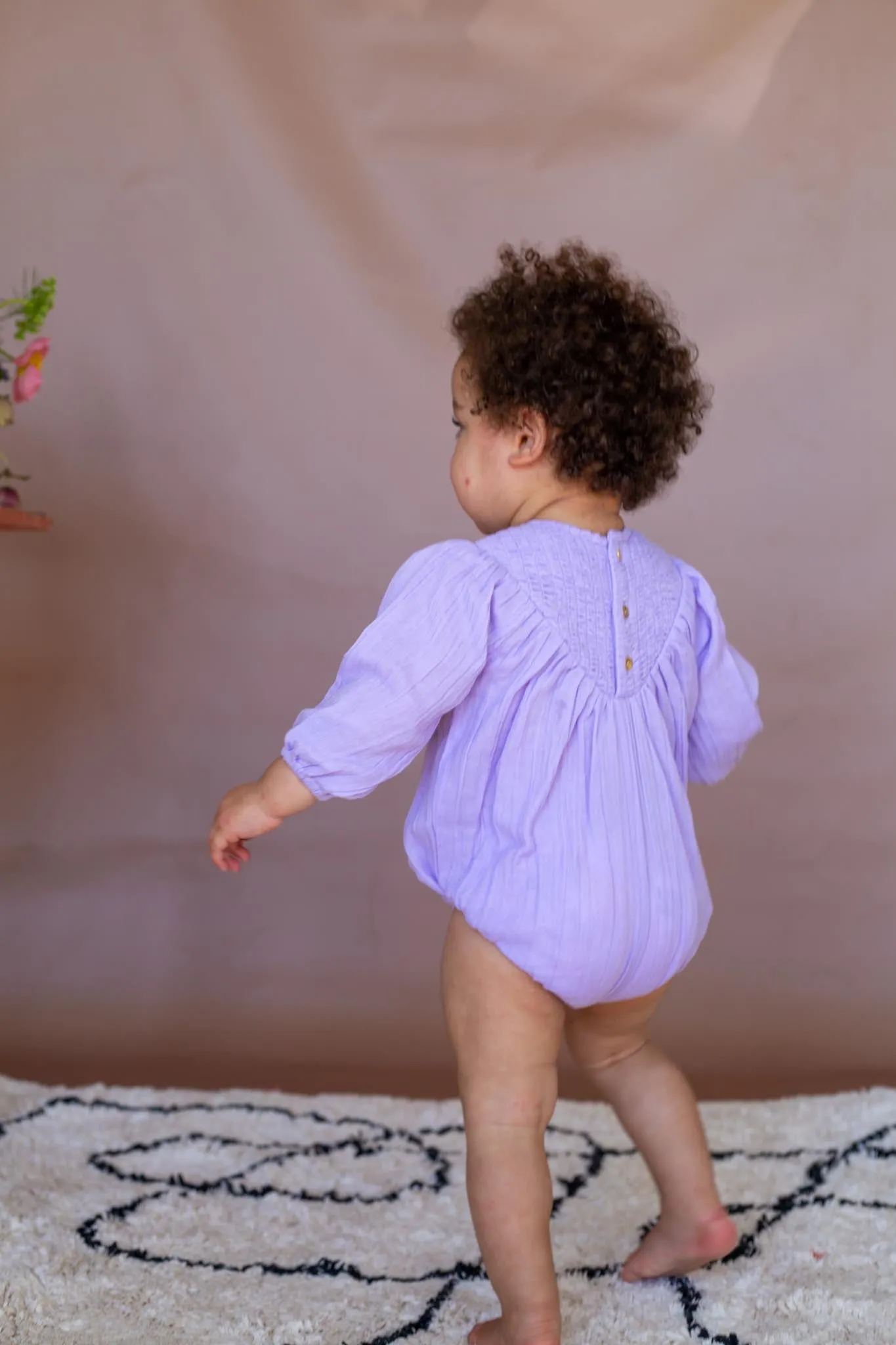 Dandy Romper - Periwinkle