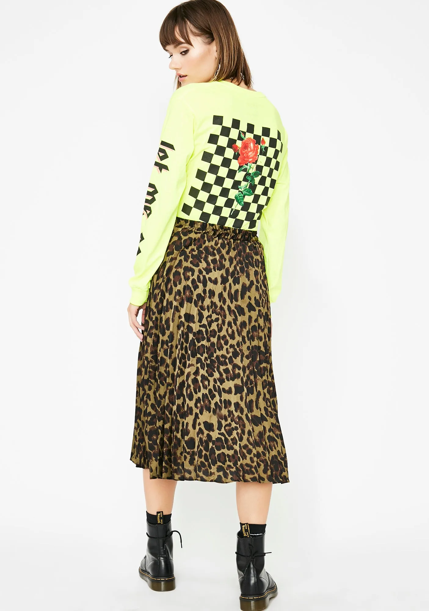 Dank Wild About You Leopard Skirt