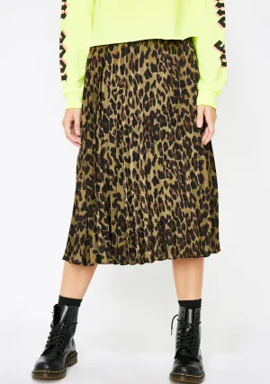 Dank Wild About You Leopard Skirt