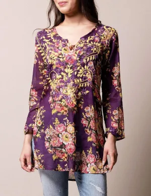 Divinity Rose Tunic - Plum