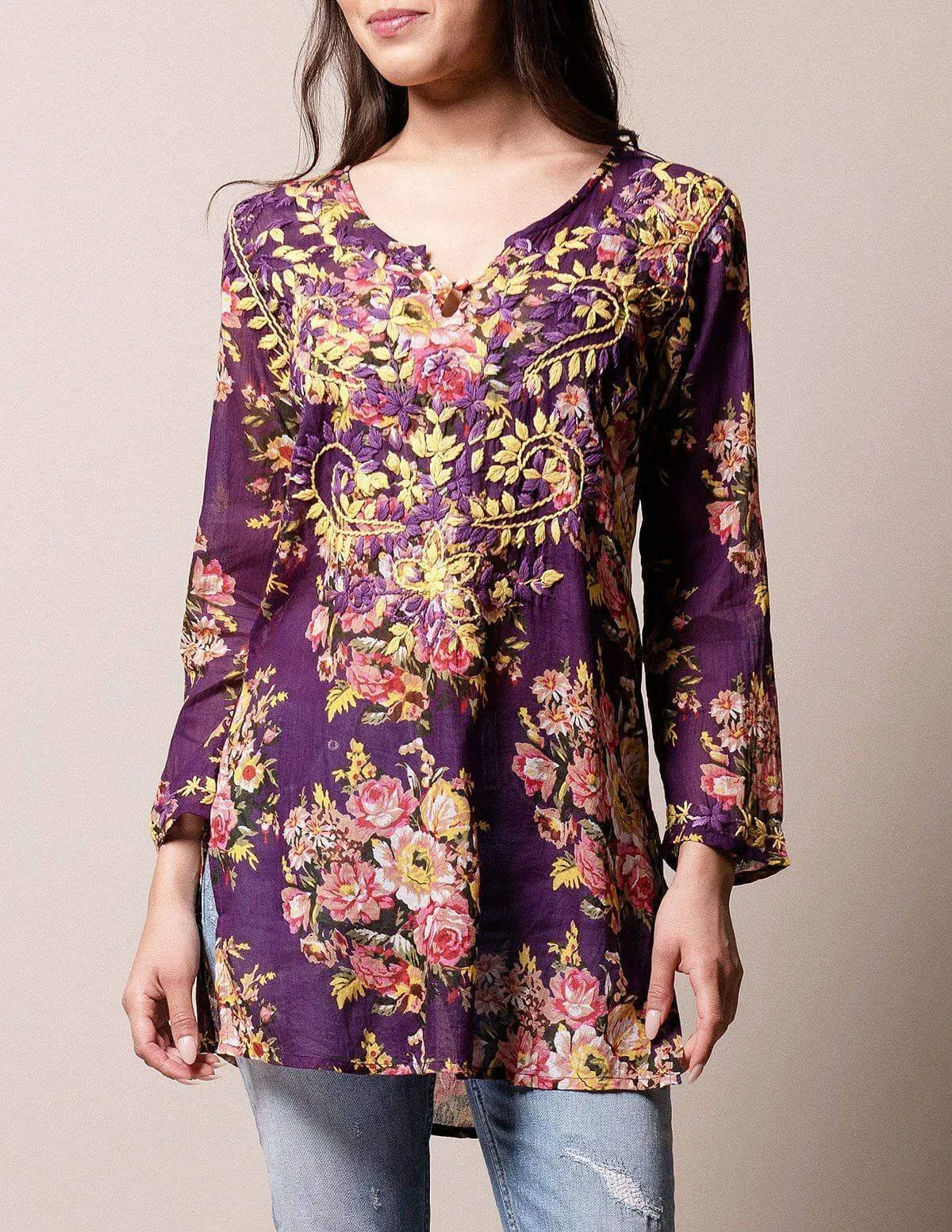 Divinity Rose Tunic - Plum