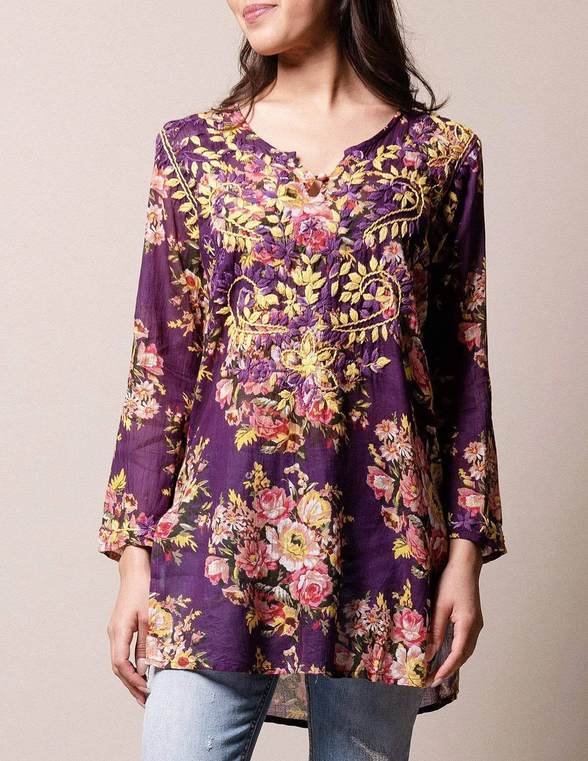 Divinity Rose Tunic - Plum