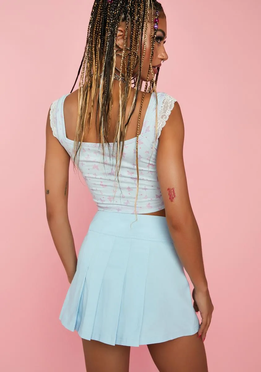 Double Major Pleated Skirt