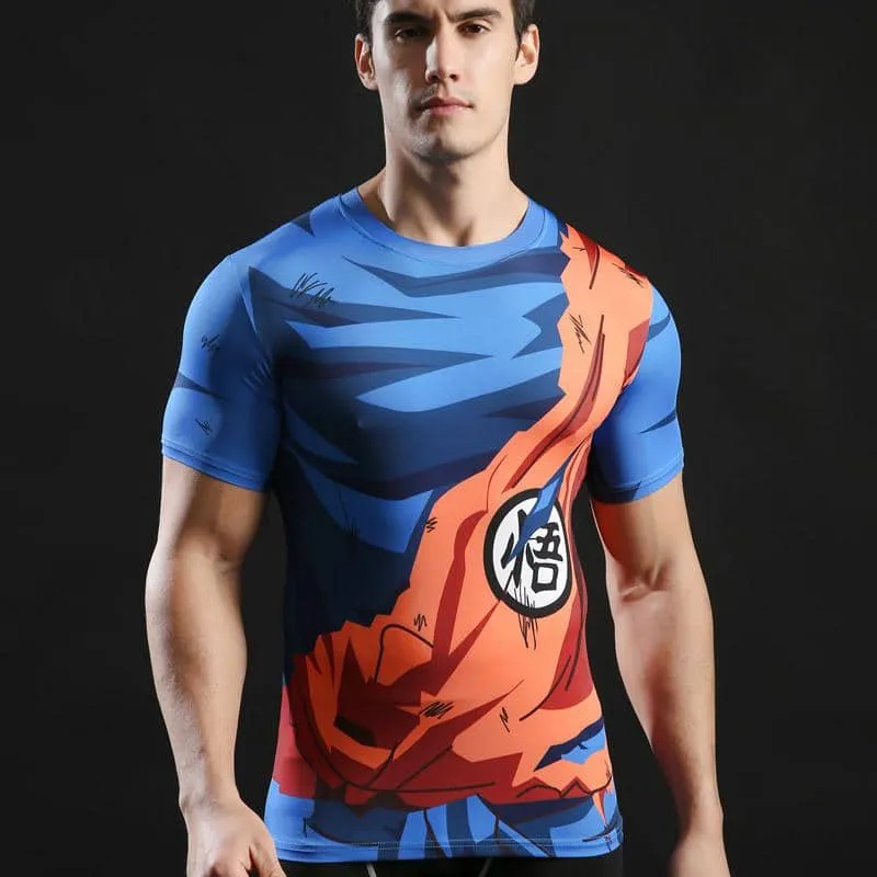 Dragon Warrior Torn Gi Gym Shirt Short Sleeve