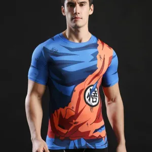 Dragon Warrior Torn Gi Gym Shirt Short Sleeve