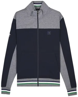 Eden Park IRFU Full Zip Sweatshirt - Navy