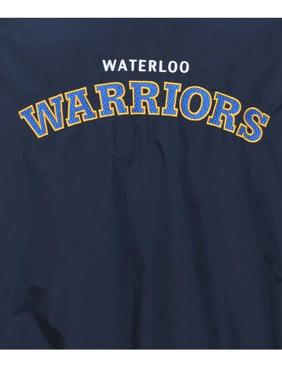 Embroidered Waterloo Warriors Nylon Jersey - L