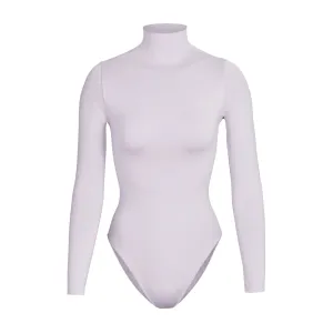 ESSENTIAL MOCK NECK LONG SLEEVE BODYSUIT | IRIS MICA