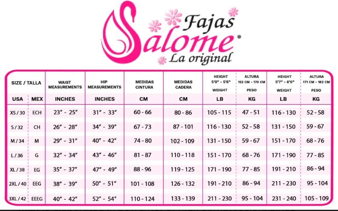 Fajas Salome 0124 Powernet Full Body Shaper/ Post Surgical
