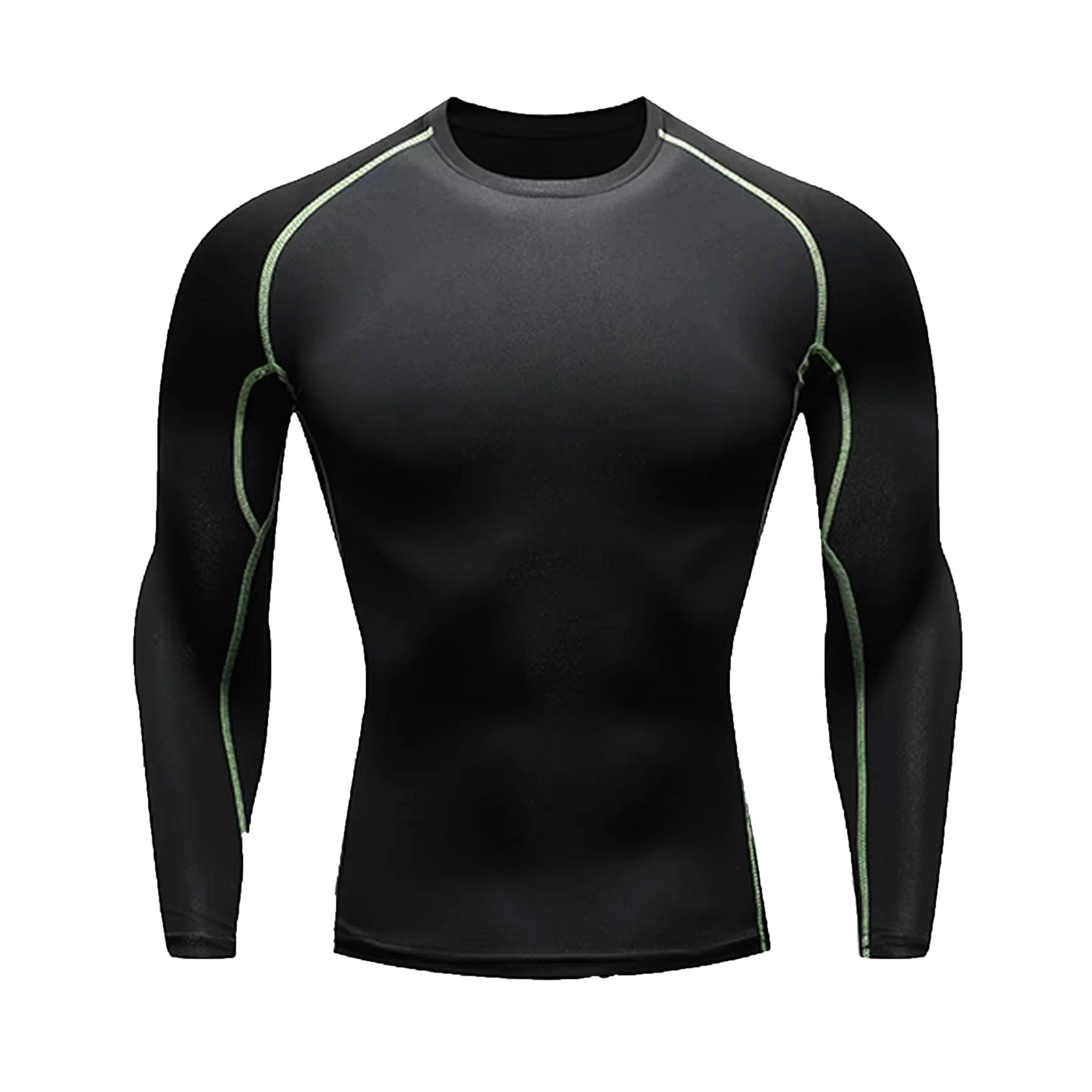 Functional Kids Long Sleeve Black Compression Shirt