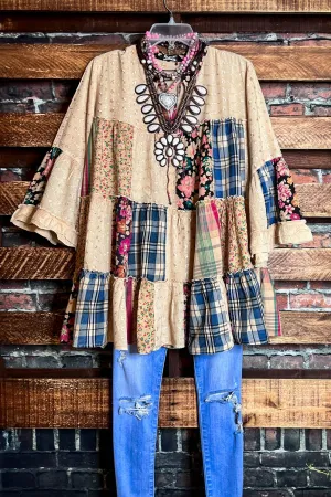 Graceful Beauty Multi-Color Tunic