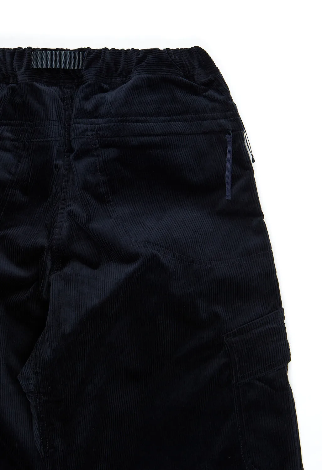Gramicci Corduroy Loose Cargo Pants - Dark Navy