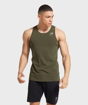 Gymshark Critical Tank - Dark Green