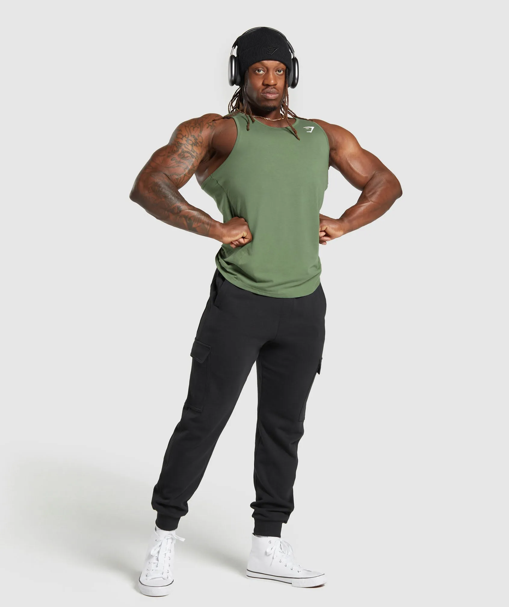 Gymshark Critical Tank - Force Green