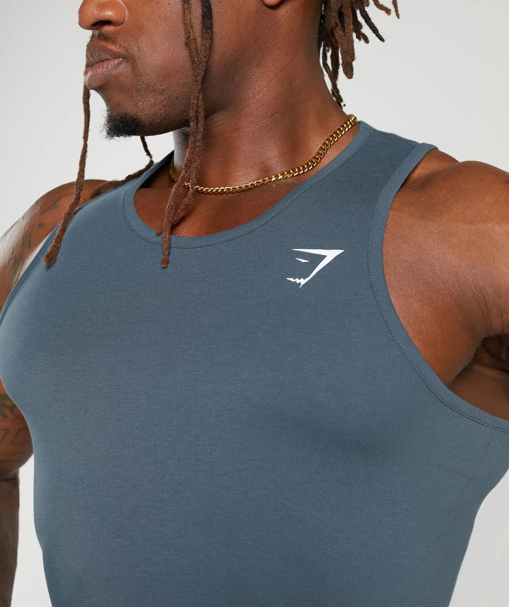 Gymshark Critical Tank - Titanium Blue