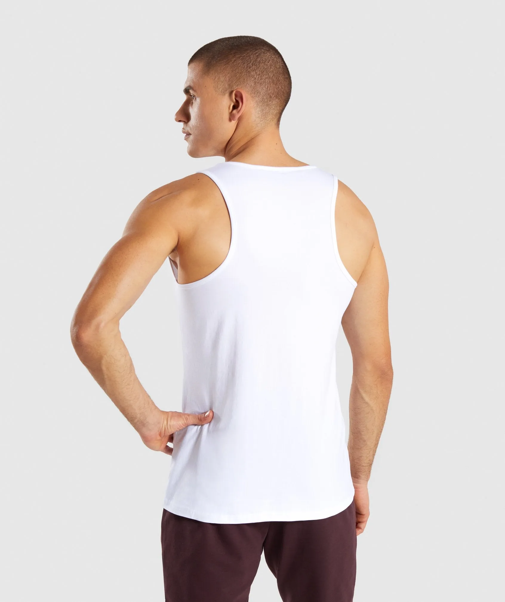 Gymshark Critical Tank - White