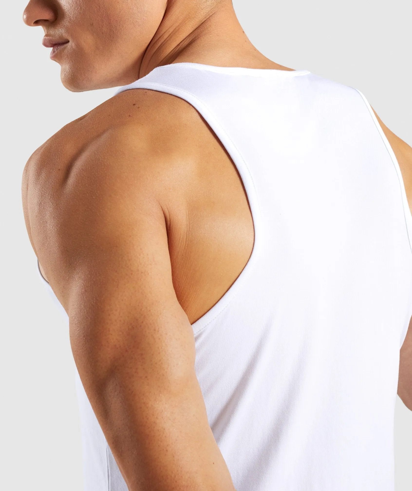 Gymshark Critical Tank - White