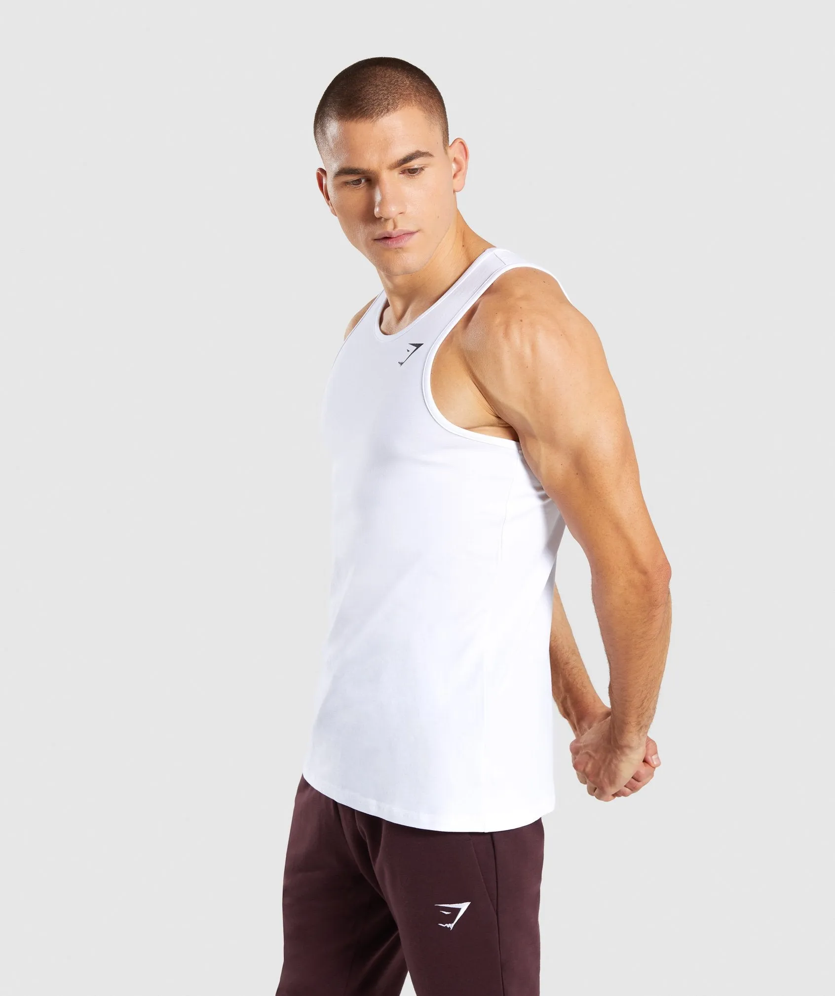Gymshark Critical Tank - White
