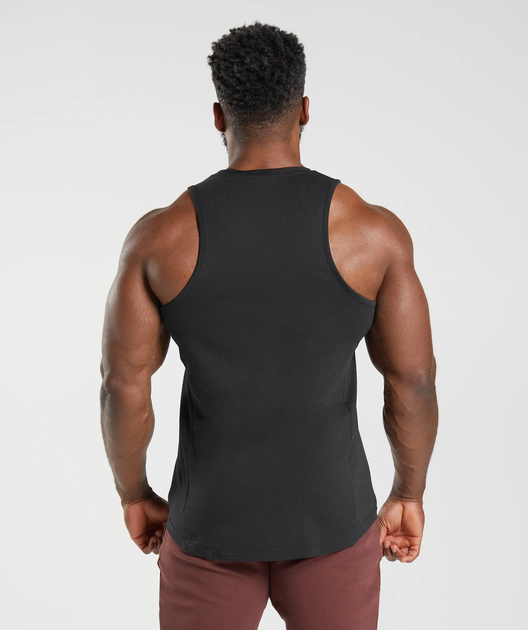 Gymshark React Tank - Black