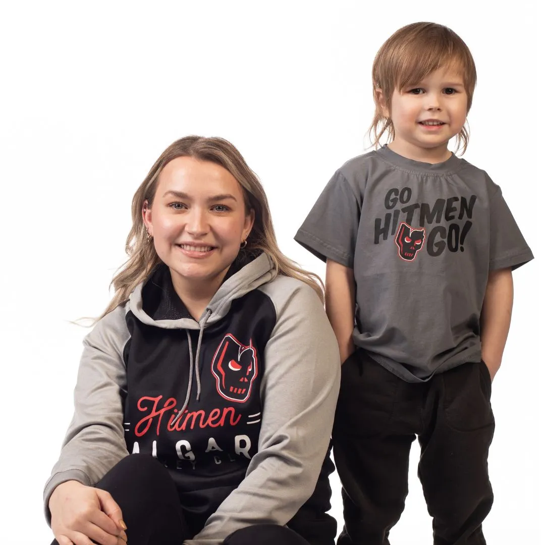 Hitmen Ladies CCM Pullover Script Pullover Hoodie